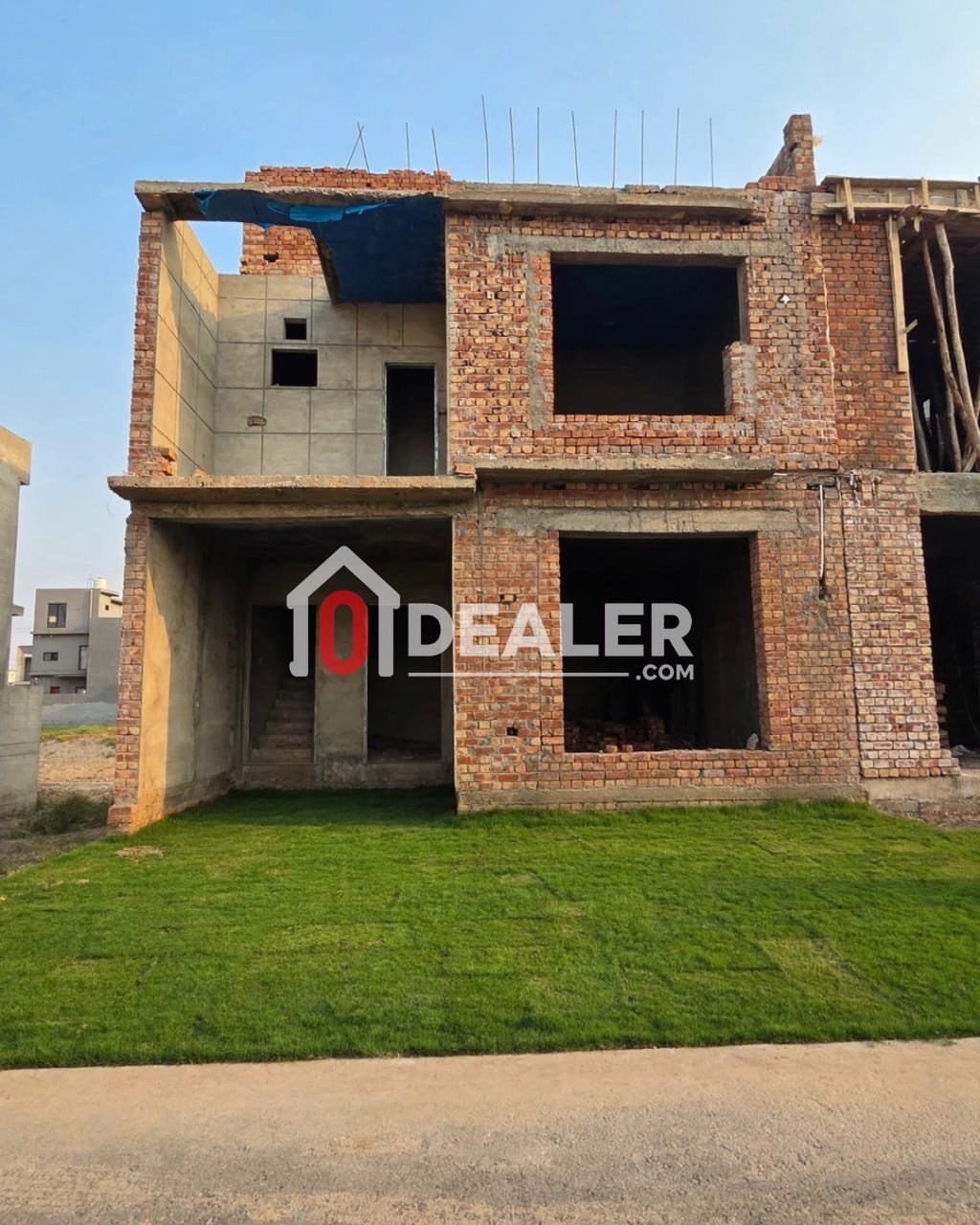5 Marla Semi Grey House for sale